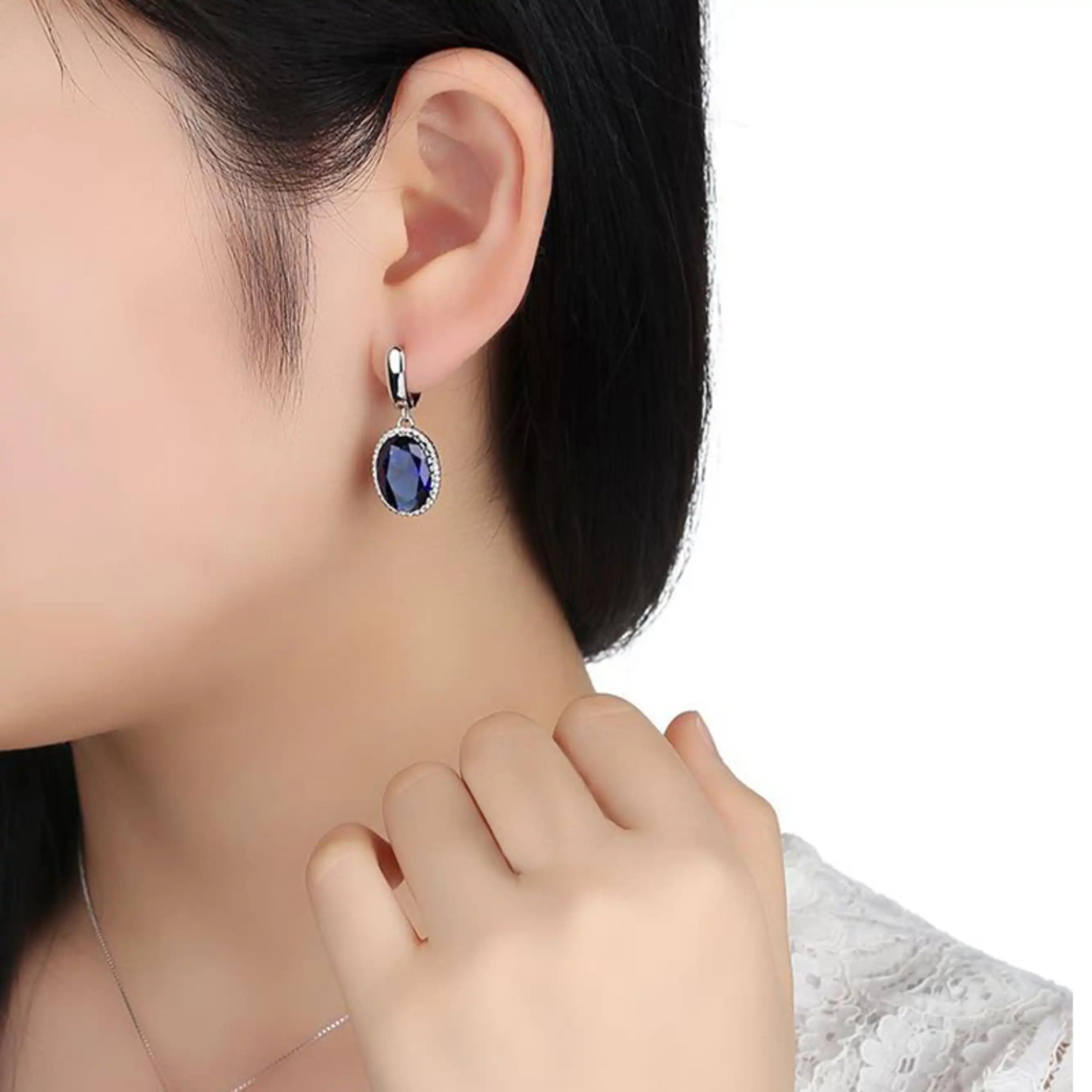 Luxury Vintage Crystal Drop Earrings